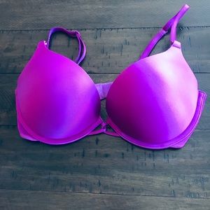 💜VS Bombshell 32D Bright Purple Bra💜